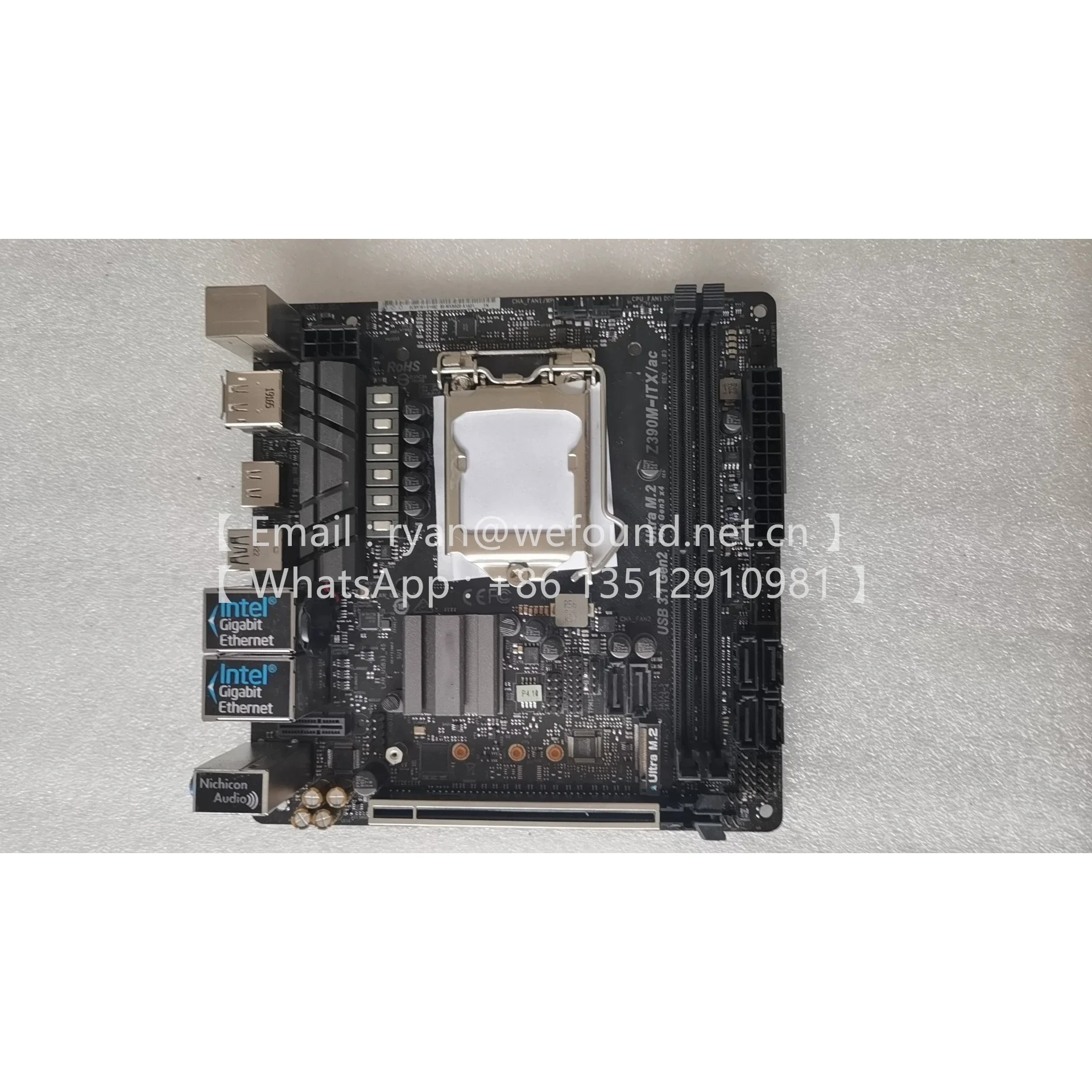 

Для ASRock Z390M-ITX/ac
