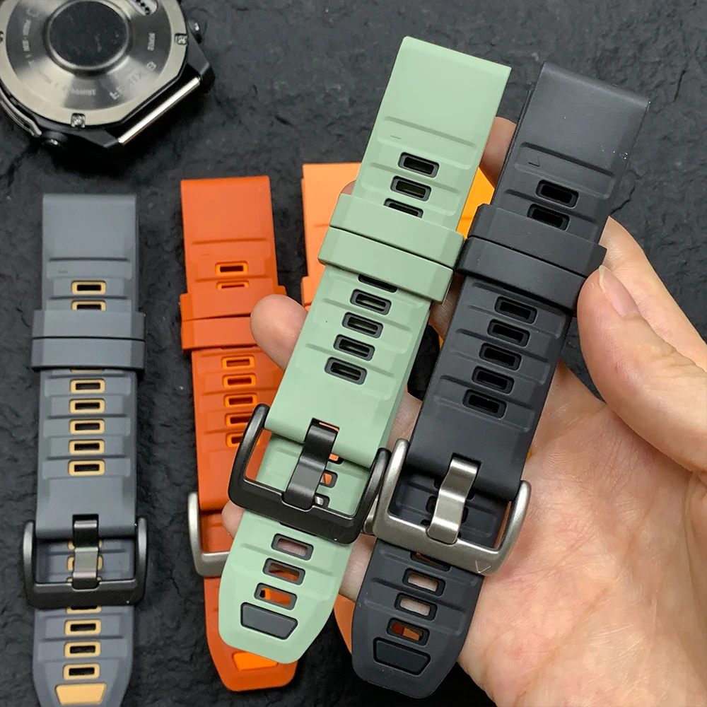22mm 26mm QuickFit Silicone Sports Strap For Garmin Fenix 9 8 Pro Tactix 8 47mm 51mm E 8 7 7X 6 6X 5X Watch Band Epix/Enduro/970