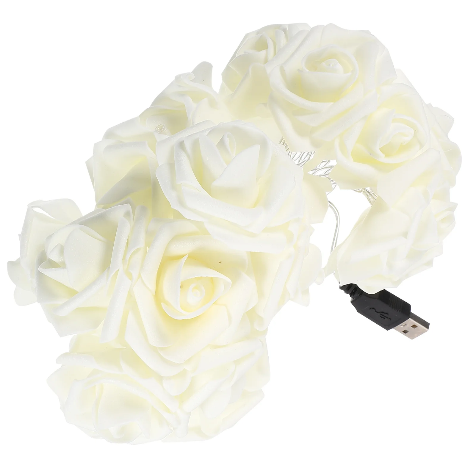 3 متر 20 LED سلسلة الجنية ضوء روز تصميم متوهجة الديكور لحفل زفاف عطلة نافذة شجرة جدار الاستخدام الداخلي في الهواء الطلق #4