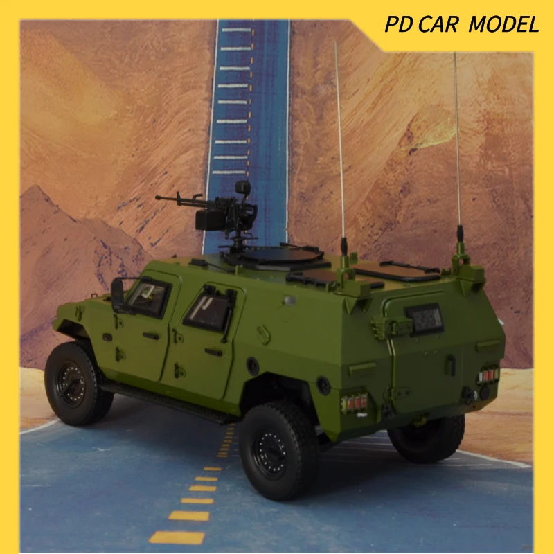 Original 1:18 Scale Model for Dongfeng Mengshi CSK181 assault vehicle Second Generation Gift for tough guy