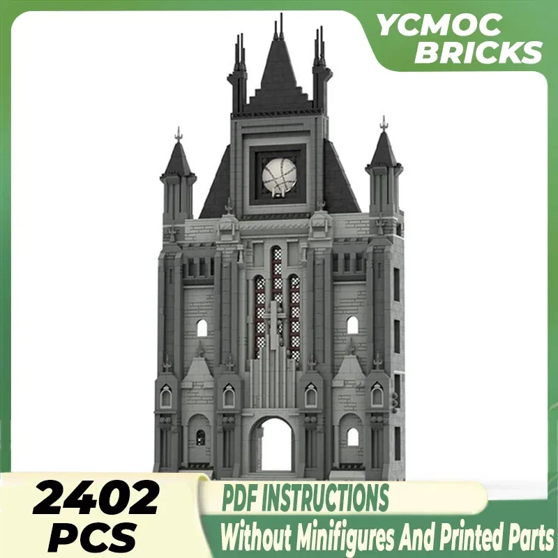 Popular Movies Model Moc Building Bricks Gothic Magical College Technology Modular Blocks Gifts Christmas Toys DIY Sets Assembly