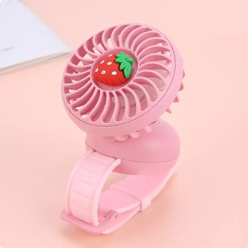 

Mini Carry Wrist Fan Summer Kids Watch Fan Portable Air Cooling Fan USB Charging
