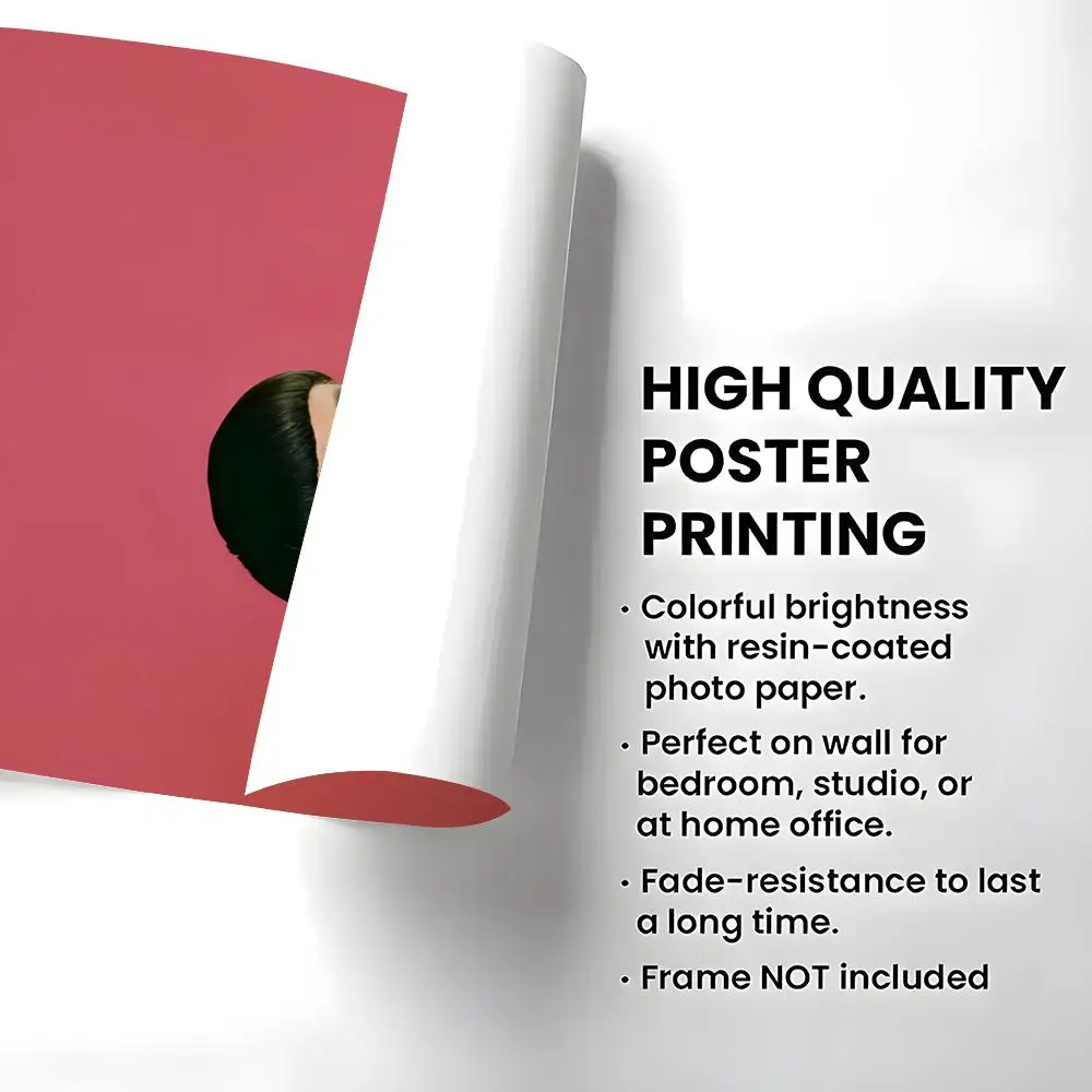 Singer Oliver Tree Poster High-definition  poster stickers, suitable for bedroom, living room, home decoration