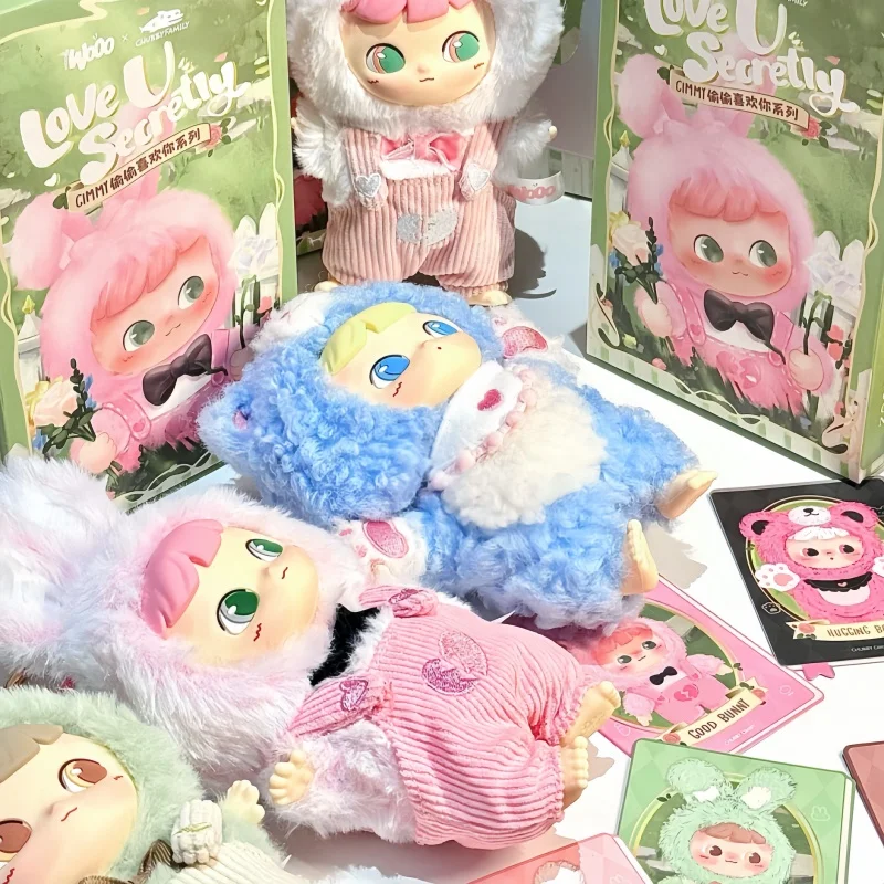 Cimmy Love U Secretly Series Vinyl Blind Box Śliczna figurka Cimmy Action Figure Doll Kolekcjonerskie zabawki Mystery Surprise Box Prezenty urodzinowe