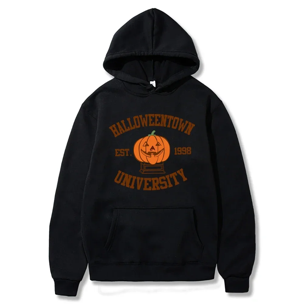 Halloweentown Hoodie Halloweentown Est 1998 Pullover Vintage Halloween Town Fall Sweater Unisex Trendy Halloween Party Hoodies