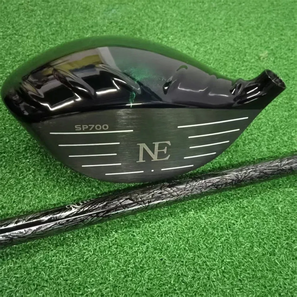 

Men's Nine Elenev Golf Clubs with Graphite Shaft and Head Cover, Men's Driver, Gray, Green, Black, 9.5, 10.5 Degrees, R, SR, S