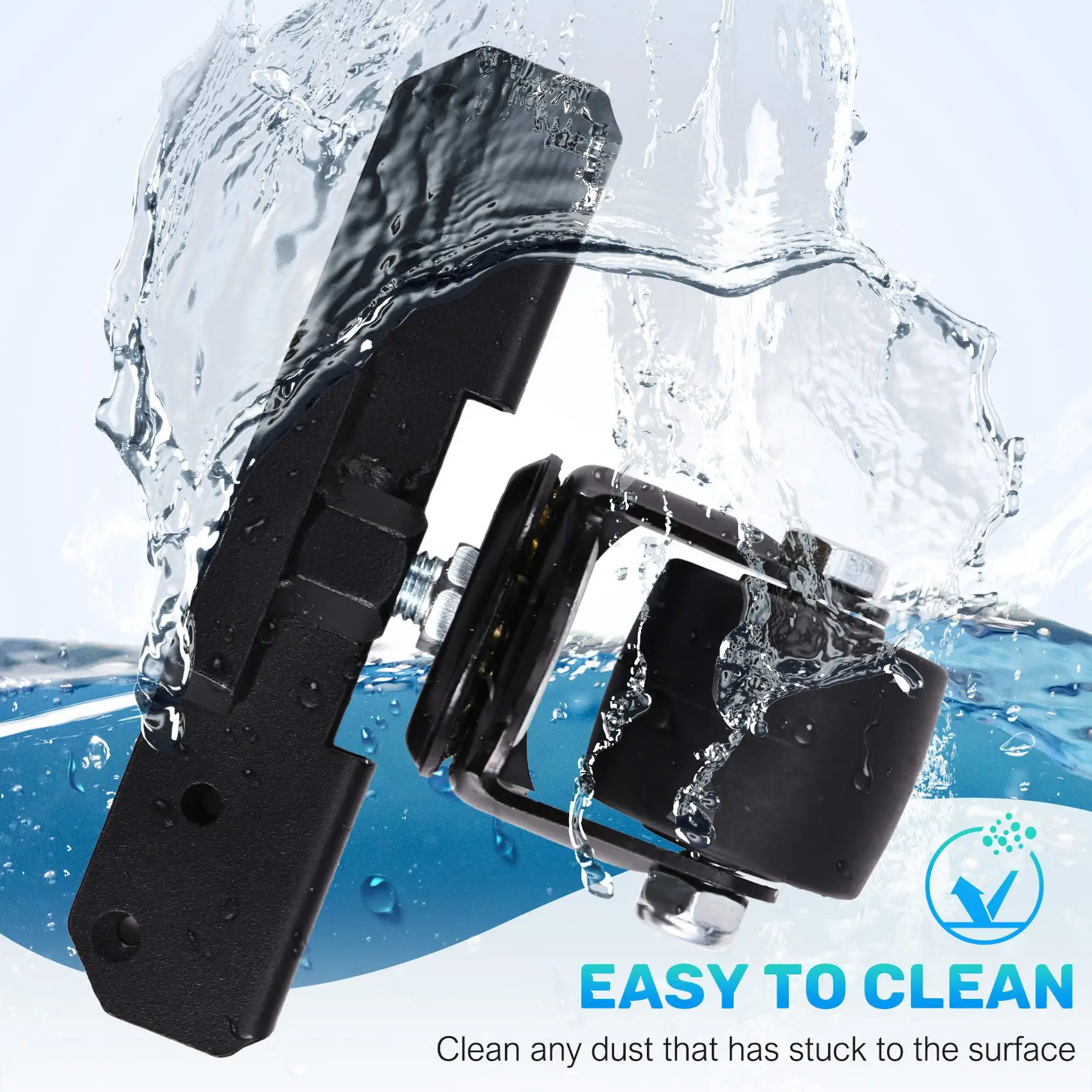 A76K لمجموعة عجلات بديلة للعجلات الأمامية لملحقات صندوق الأدوات الدوارة #1