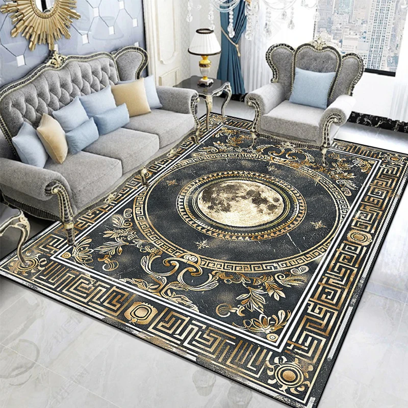 Luxurious Large Area Carpet Living Room Nordic Style Decoration Sofa Area Rugs for Bedroom Floor Mat Non-slip Entrance Door Mats