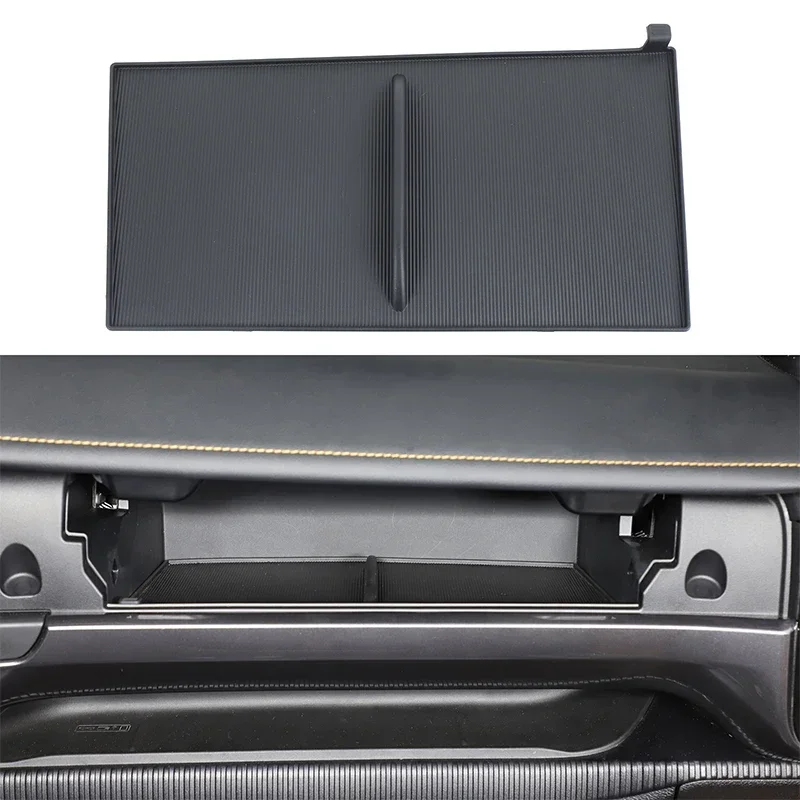 

Car Storage Box Mat Main Drive Passenger Slot Pad Door Slot Mat TPE Anti-slip Mat For Ford Ranger 2023-2024 Interior Accessories