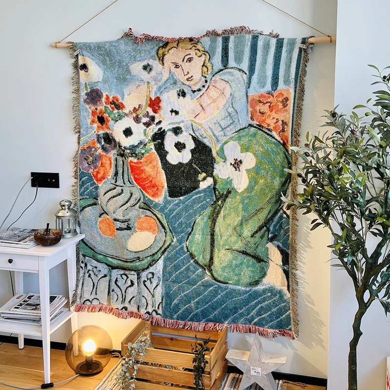 Плед Henri Matisse из хлопка — фото товара
