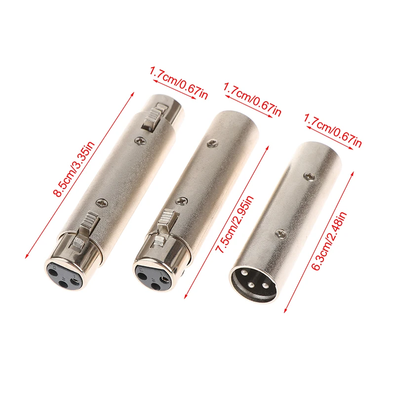 1Pc Mic Adapter Con…