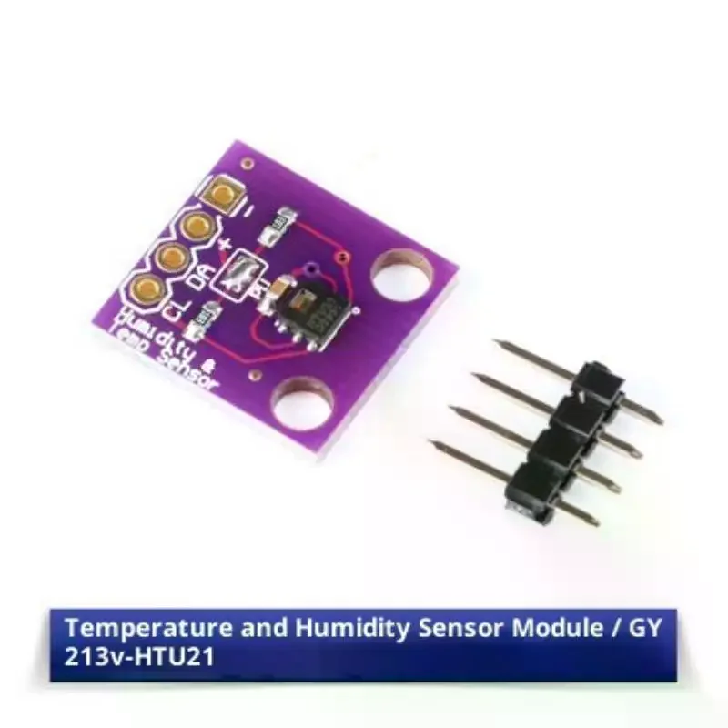 Picture 3: SHT31 SHT30 Temperature SHT31-D Humidity Sensor Module Microcontroller IIC I2C Breakout Weather 3V 5V Compliant FOR ARDUONO