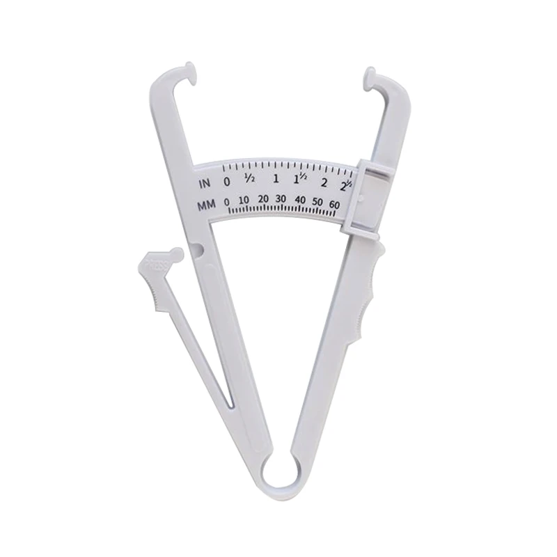 Body Fat Loss Tester Calculator Caliper Fitness Clip Fat Personal Measurement Tool Slim Chart Skinfold Test Health Kit