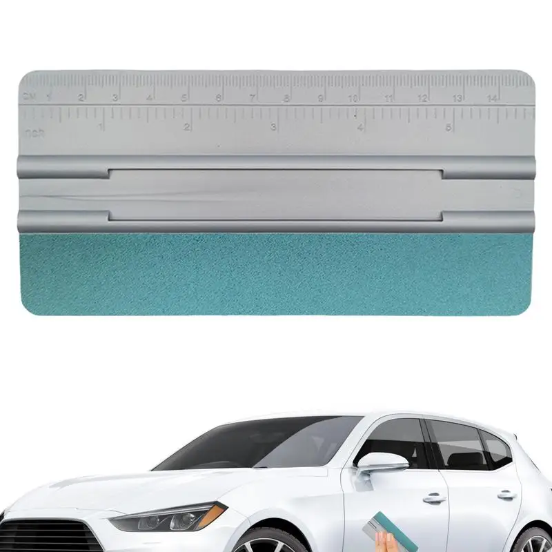 Film Squeegee Lightweight Felt Edge Squeegee Off Wrap Squeegee Reusable Decal Applicator Tool For Cars Computers Mobile Phones