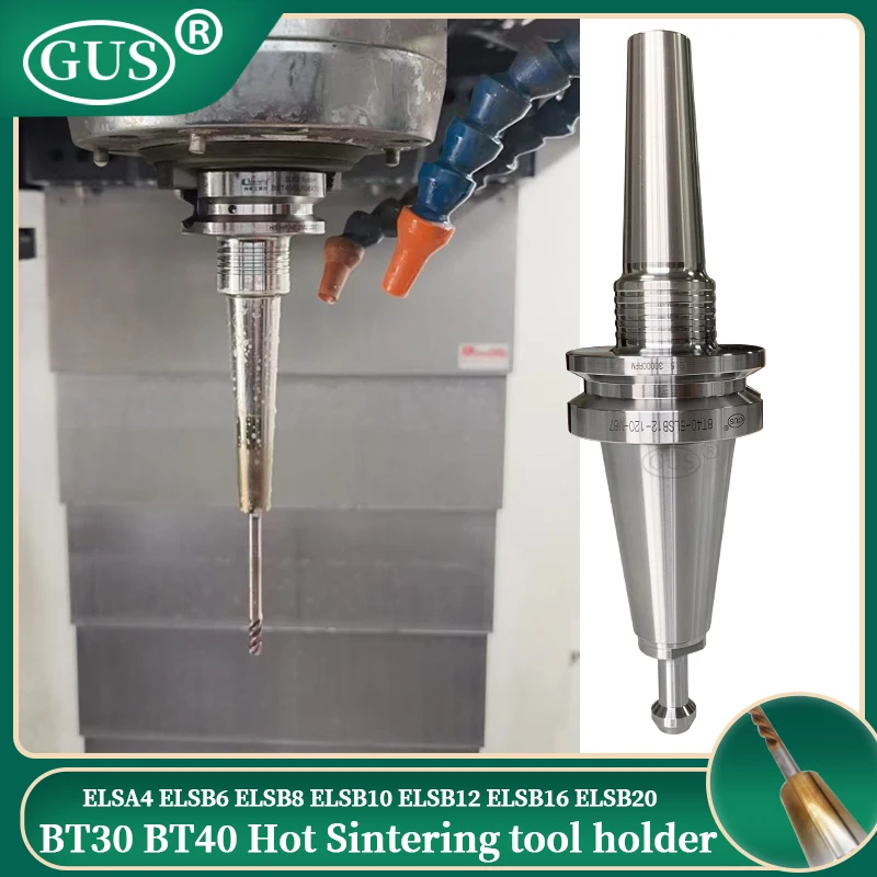 BT40 Heat Shrink Tool Holder BT30 Sintered Heat Expansion Shrink collet ELRA ELSB 4 6 8 10 12 16 CNC machine Spindle toolholder