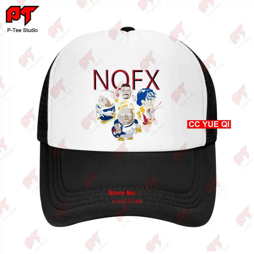 Nofx Vintage 2002 Concert Tour Punk Rock Band Y2K Warped Baseball Caps Truck Cap 0TL1