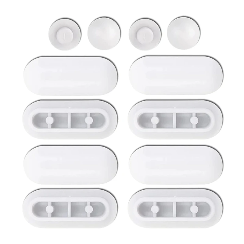 12Pcs Toilet Cover Buffers, Support Plugs for Toilet Damper, Toilet Bumper, 8Ring and 4 Lid Buffers Drop shipping