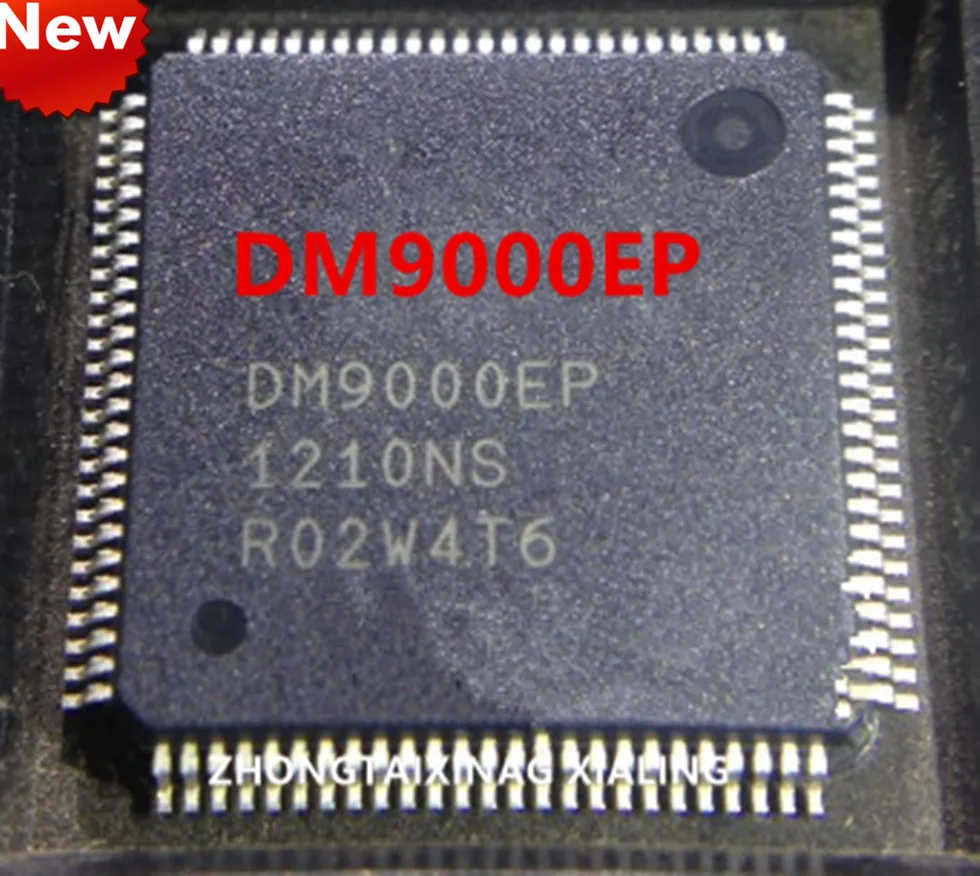 

Free Shipping 100%New DM9000EP LQFP-100 DM9000 Ethernet interface IC