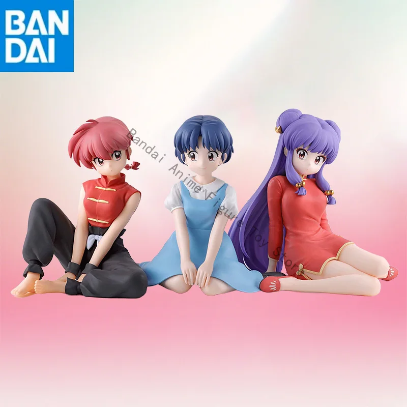 

В наличии Оригинальный BANDAI NAMCO BANPRESTO Ranma1/2 Время расслабления Saotome Ranma Tendou Akane и шампунь ПВХ Фигурка модель игрушки