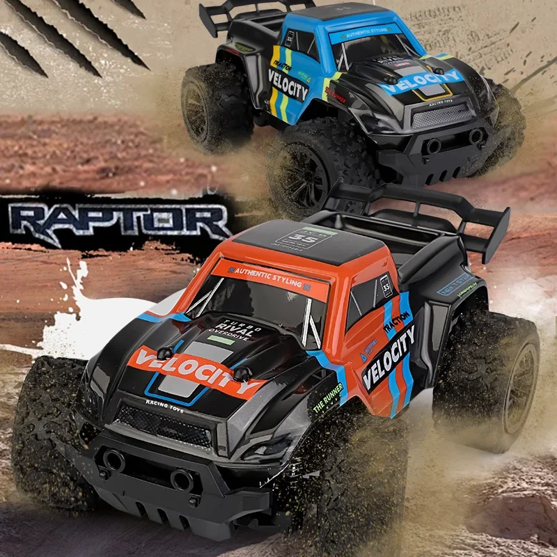 Coche teledirigido 1/20, coche de escalada todoterreno con Control remoto, vehículo de carreras de alta velocidad 2,4G, camioneta teledirigida inalámbrica, juguete de Navidad para niños