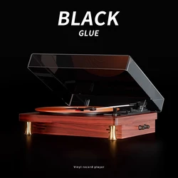 Retro Vinyl Record Player Hifi Speaker Support Bluetooth Classic Nostalgic Style Record Player Turntables Gramophone Phonograph