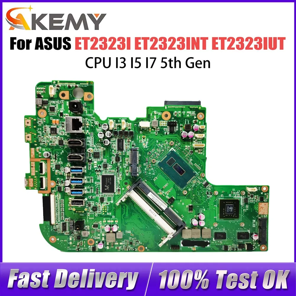 

ET2323 Laptop Motherboard For ASUS ET2323I ET2323INT ET2323IN ET2323IUT Notebook Mainboard CPU I3 I5 I7 5th Gen GT840