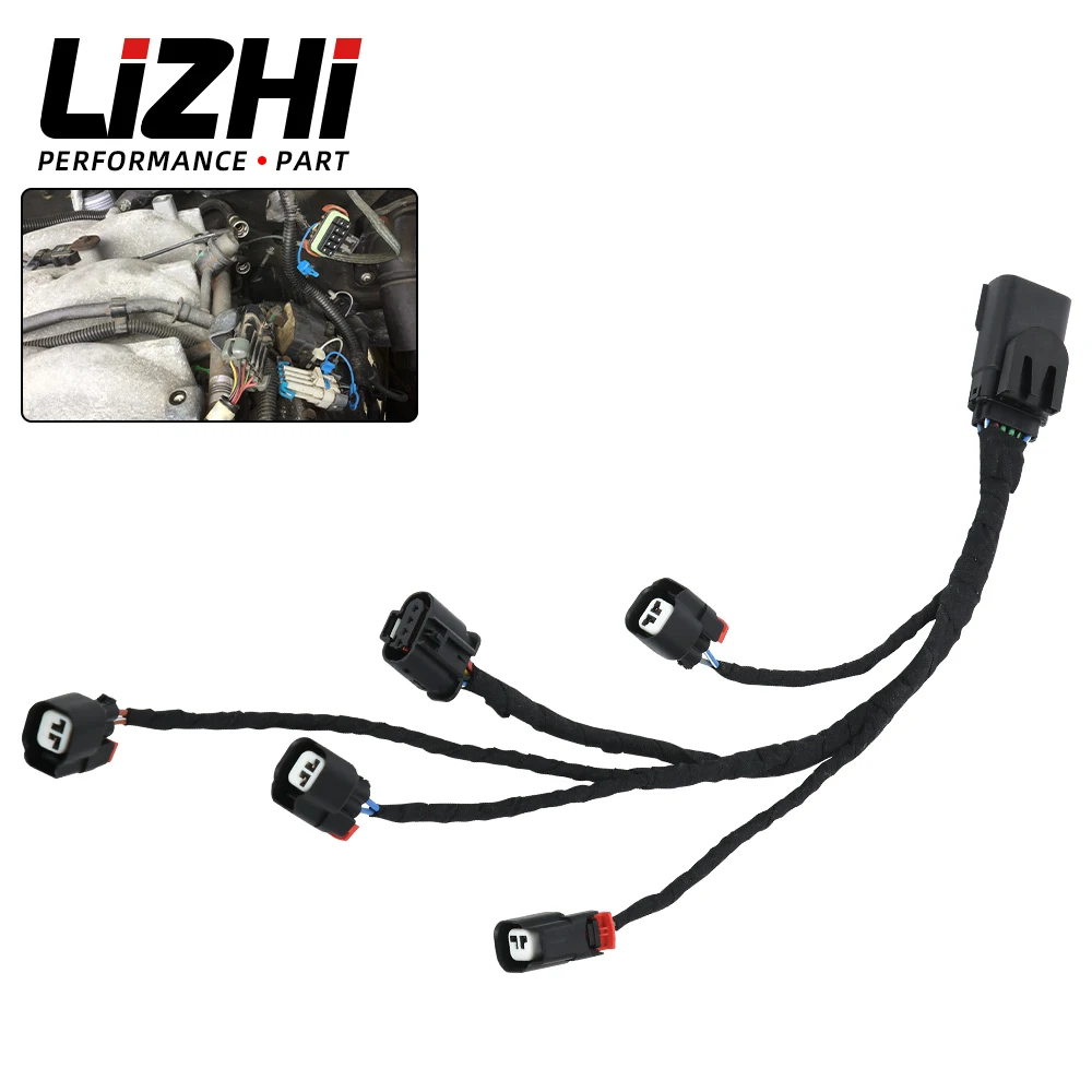 

Fuel Injection Ignition Harness For GM Cadillac CTS Escalade Chevy Left Hand Fuel Rail 5.3L 6.2L V8 28329581 28388775