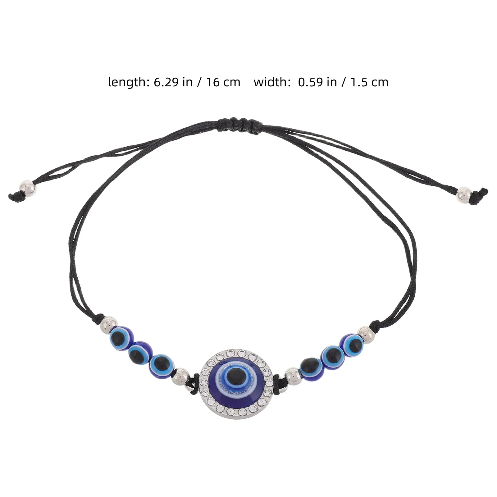 Evil Eye Beaded Bracelet Handcrafted for Women Men Ward Off Negativity Good Luck Charm Elegant Beadwork Stackable Fashion