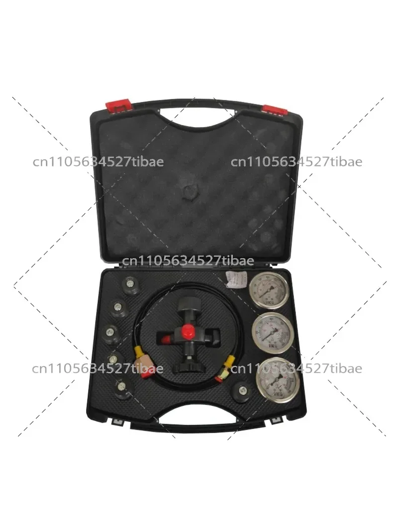 7 IN 1 Hydraulic Cylinder Nitrogen Charging & Pressure Test Tool Kit