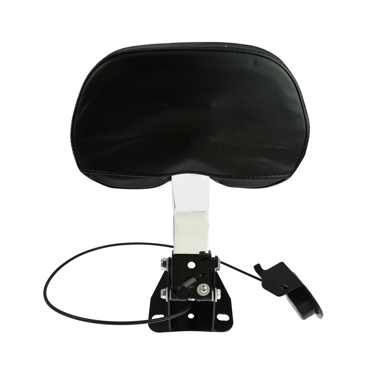 

Motorcycle Adjustable Full Forward Backrest With Black Arm Driver Rider Backrest For Harley For Touring 09-UP Glide FLHR FLHX