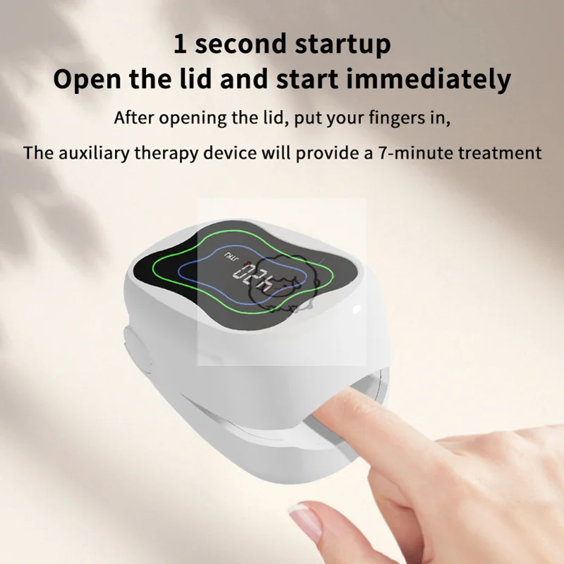 

Hand & Foot Blue Light UV Lamp Nail Fungus Cleaning Light Device For Onychomycosis Phototherapy Lamp Nail Maintenance Home Use