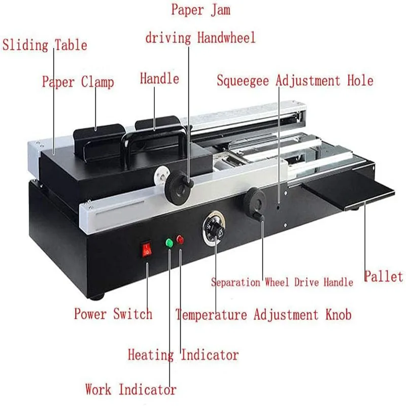 110 فولت صمغ يسيح بالحرارة كتاب الموثق A4 التدفئة الكهربائية ماكينة تجليد لألبومات الكتب أجهزة الكمبيوتر المحمولة 10-400 ورقة