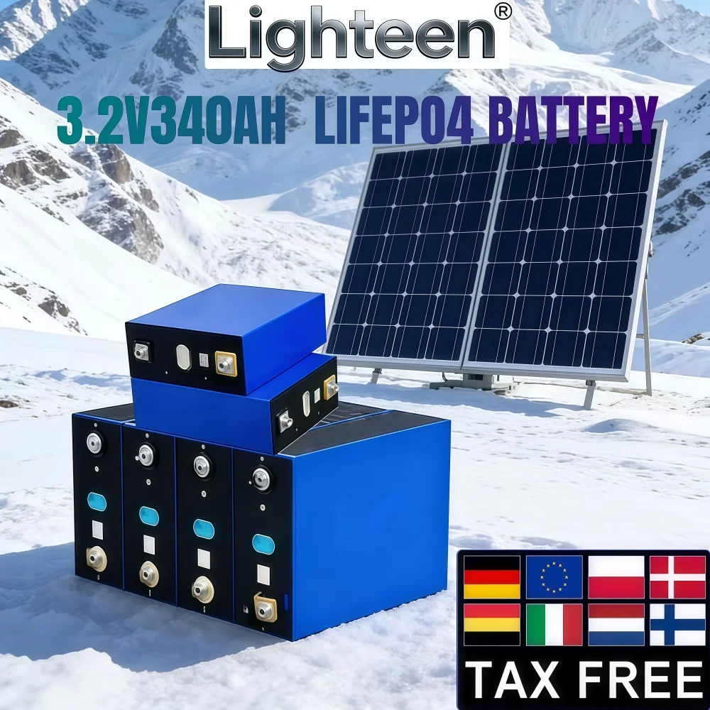 

3,2 В 340 Ач LiFePO4 аккумуляторная батарея литий-железо-фосфатная батарея DIY 12 В RV накопитель солнечной энергии кемперы электроинструмент для гольф-каров