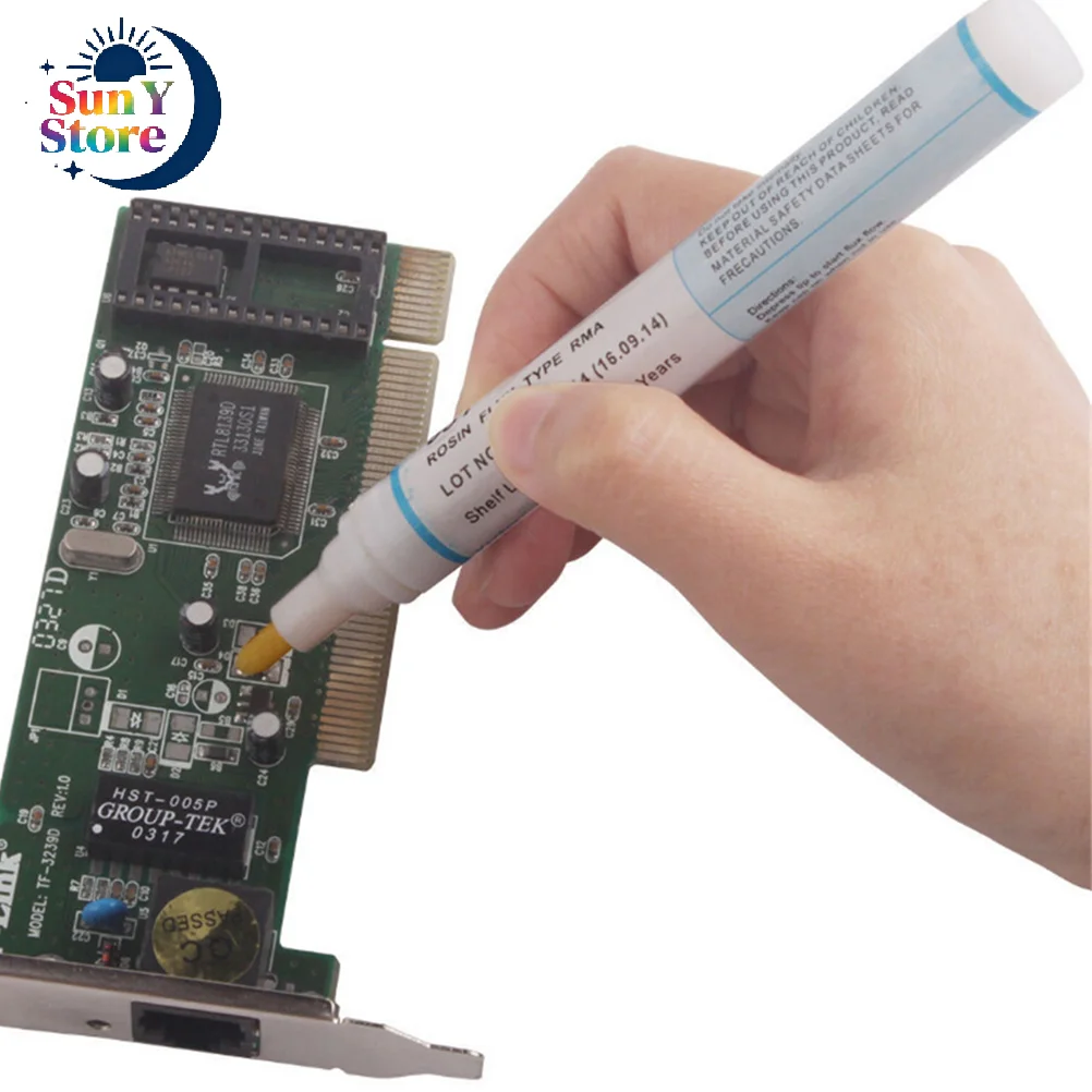 Pena Flux Rosin Solder 10ml 95 - Flux Pen Electronics ulasan dan harga