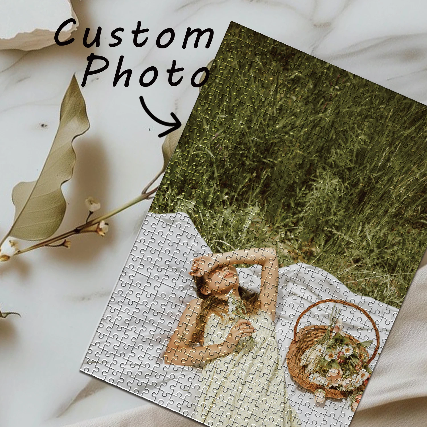 35/150/300/500/1000 قطعة التخييم في الهواء الطلق شخصية الضغط الألغاز بازل قطع الألغاز المخصصة في الصور فسيفساء #4