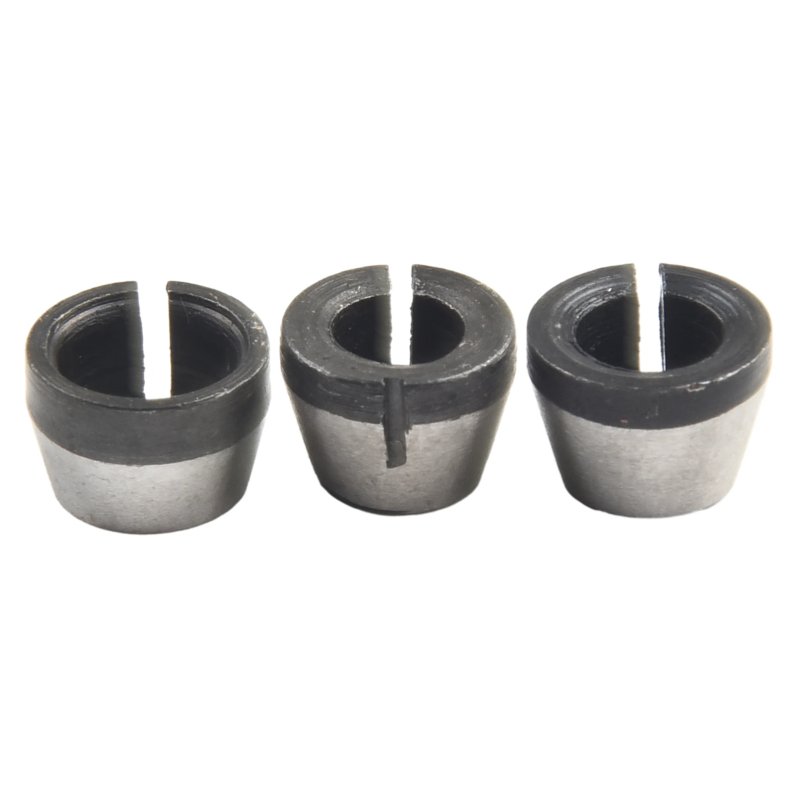 Durable Garden Outdoor Living Router Bit Collet Chuck Conversion 3pcs Carbon Steel Engraving Machines Trimming