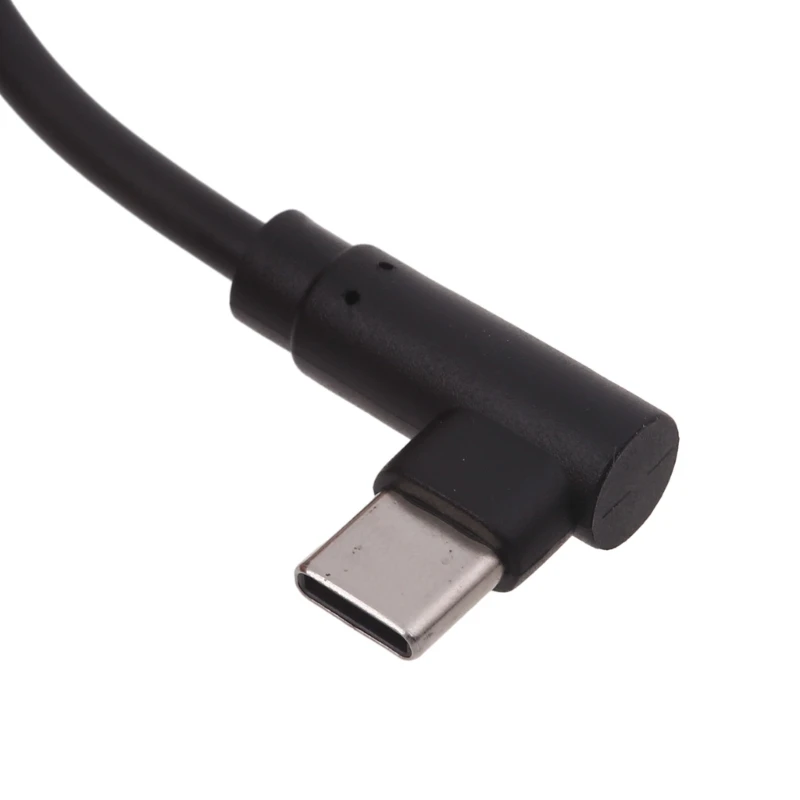كابل USB إلى النوع C للسيارة، كابل قابل للسحب مجعد USB إلى USB C سلك شاحن سريع 60 وات محول نقل البيانات دروبشيبينغ