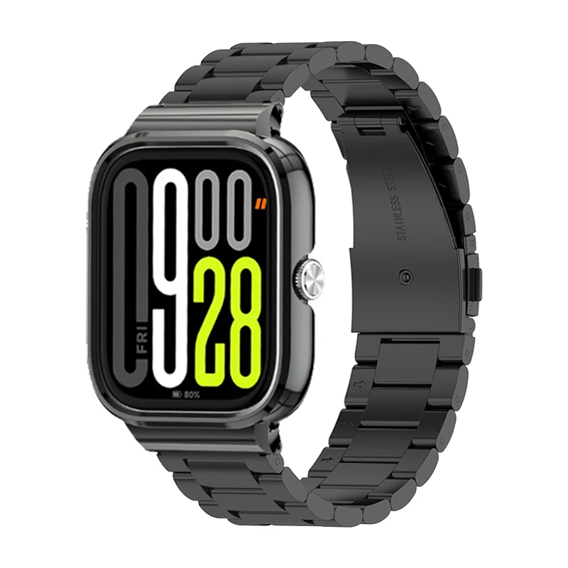 Pasek do zegarka ze stali nierdzewnej do Redmi Watch 5, metalowa obudowa ochronna do Redmi Watch 4, osłona bransoletki do Redmi Watch 5, Correa — zdjęcie produktu 2