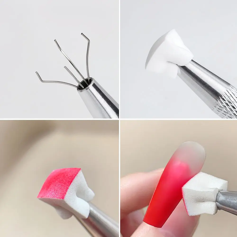 Nail Art Gradient Sponge For Ombre Effect Soft Face Blush Blending Puff Cosmetic Makeup Precision Applicator