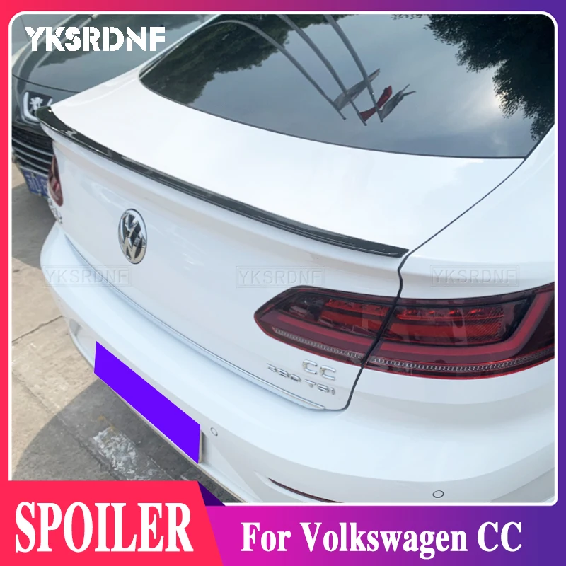 

For Volkswagen Arteon CC Spoiler High Quality ABS Material Car Rear Wing Primer Color Spoiler For Volkswagen CC Spoiler 2019+