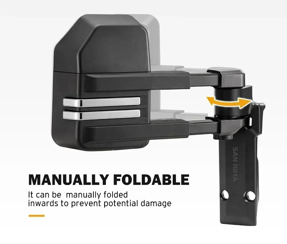 زوج مرايا سحب جانبية قابلة للتمديد LC79 مرايا سحب لسيارة لاند كروزر 70-79 1984-2023 #3