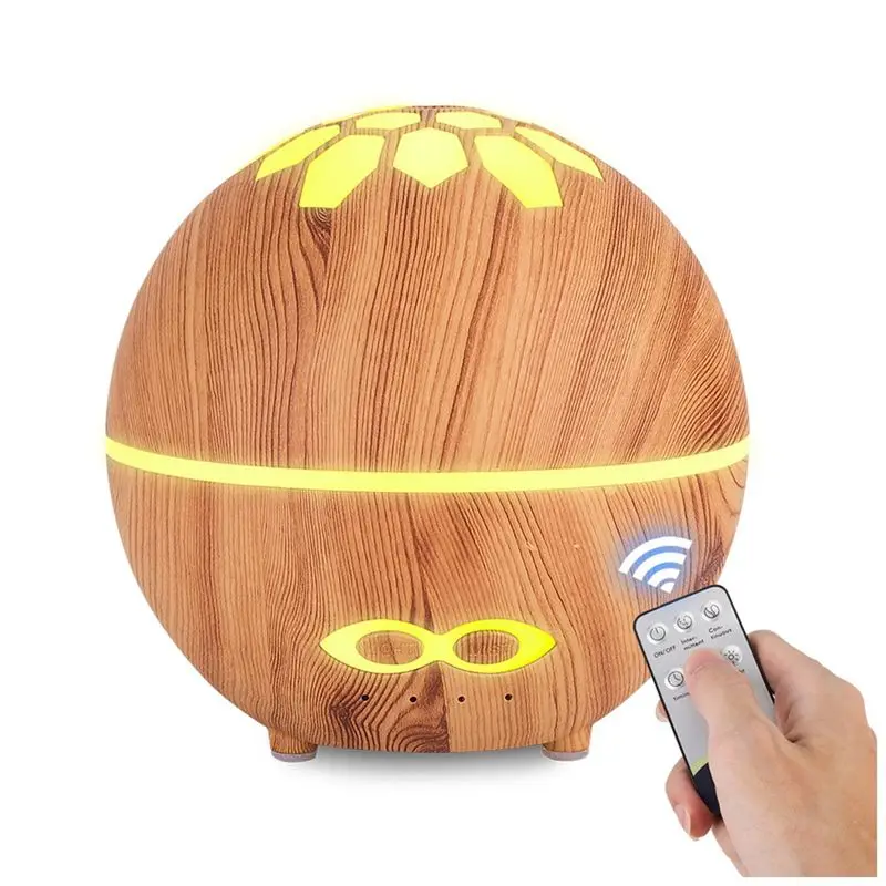 

BOFO Aromatherapy Machine Wood Grain Ultrasonic Oil Diffuser For Decorative Aromatherapy Humidifier US Plug