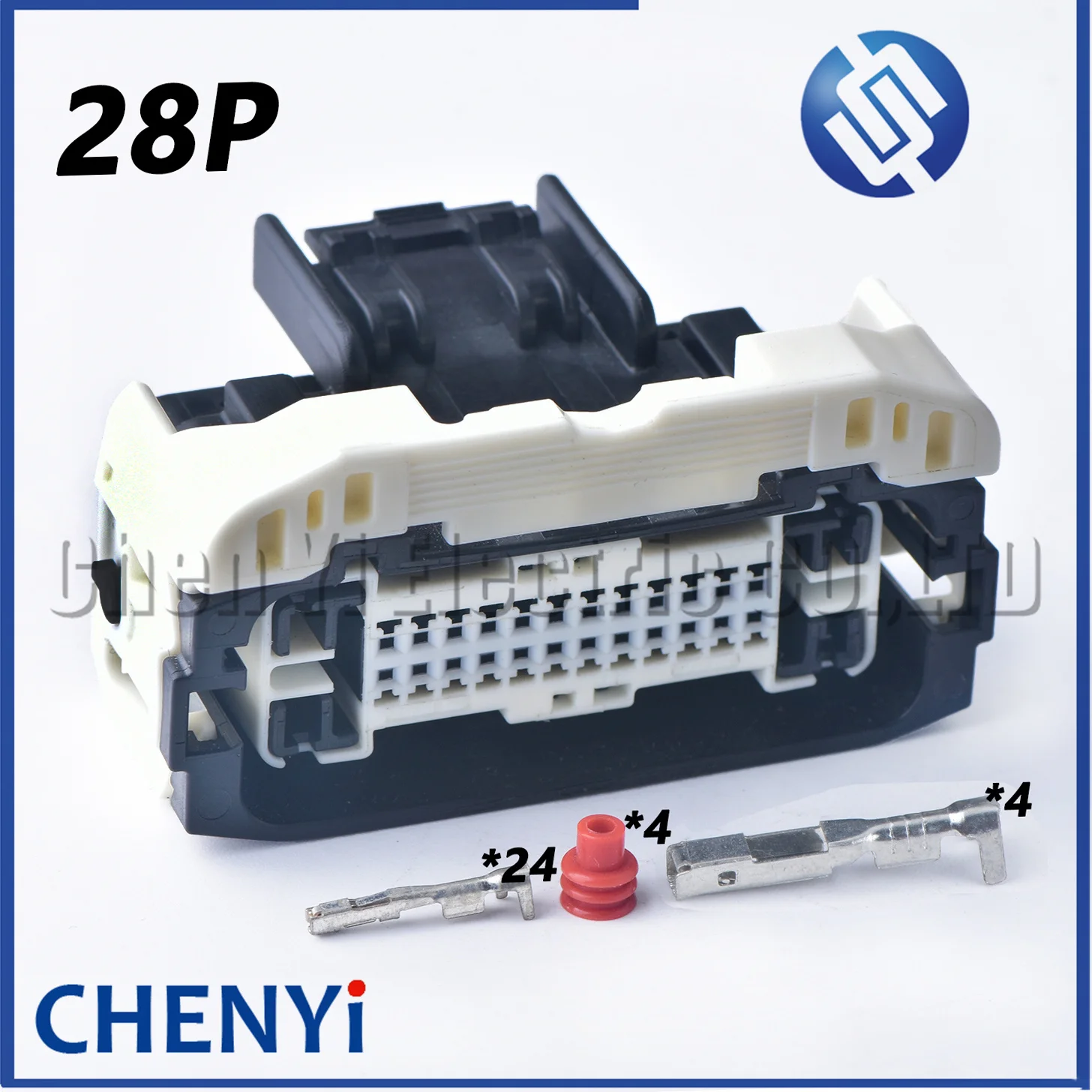 Conector impermeable para automóvil de 28 pines/12 vías, placa de ordenador, unidad de Control ECU, enchufe de arnés de cables 7289-8739-30 para Geely Volvo