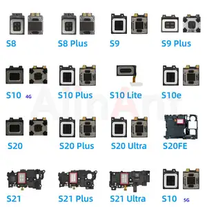 Bilashmart Aiinat Top Earpiece Samsung Galaxy S10 S20 S21 S8 S9 Lite Plus Ultra Front Ear Phone Earphone Speaker Flex Cable