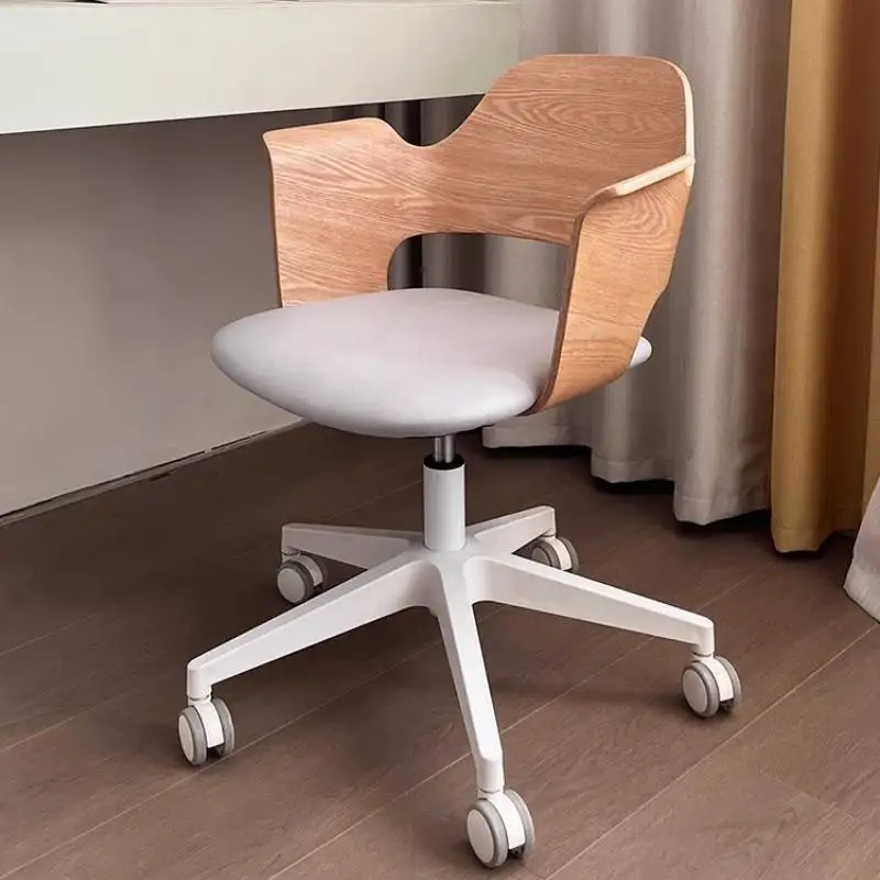 

Luxury Visitor Office Chair Armrest Nordic Home Study Relaxing Office Chair Swivel Designer Wheels Silla De Escritorio Furniture