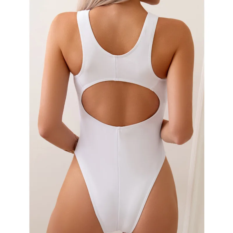 Summer 2024 Print Sexy One Piece Swimwear Women Swimsuits Closed For Swimming Wear Bodysuit Bathing Suits Beachwear Pool Bather