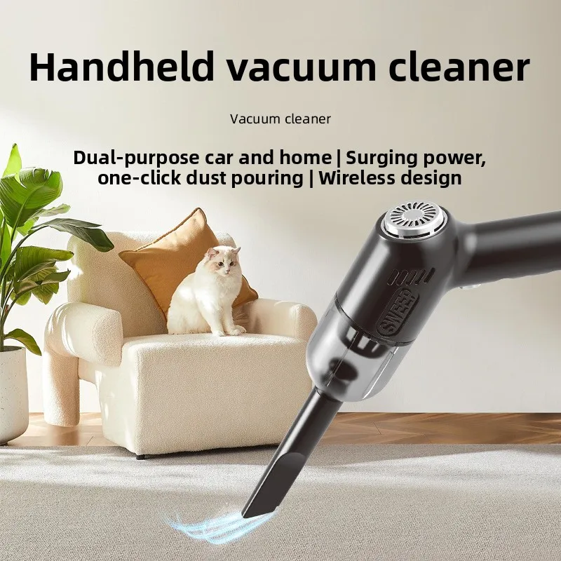 

K20 cross-border handheld wireless vacuum cleaner car high-power vacuum cleaner computer keyboard desktop cleaning