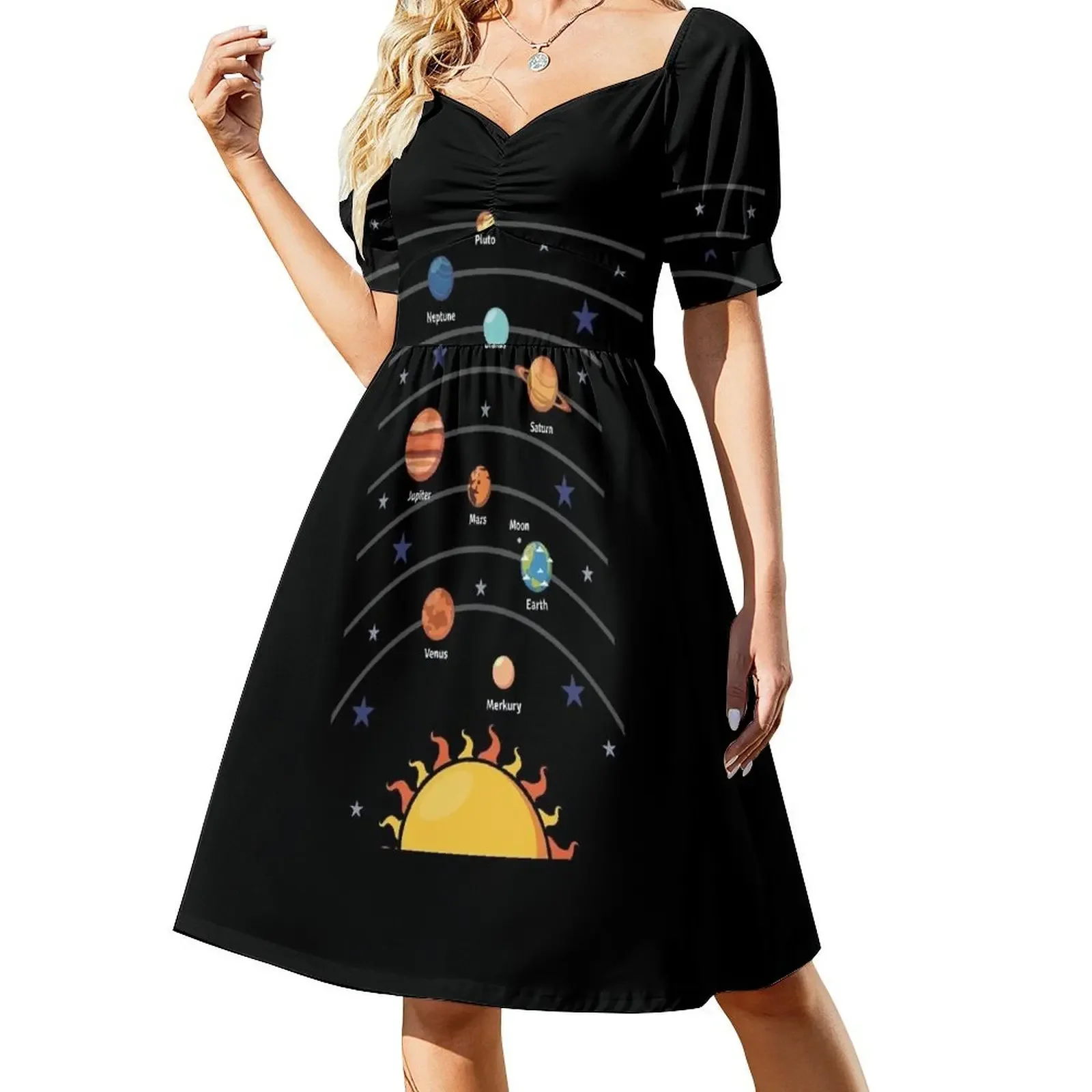 Solar System with the Planets Sleeveless Dress Dress for pregnant women dresses for special events Dress