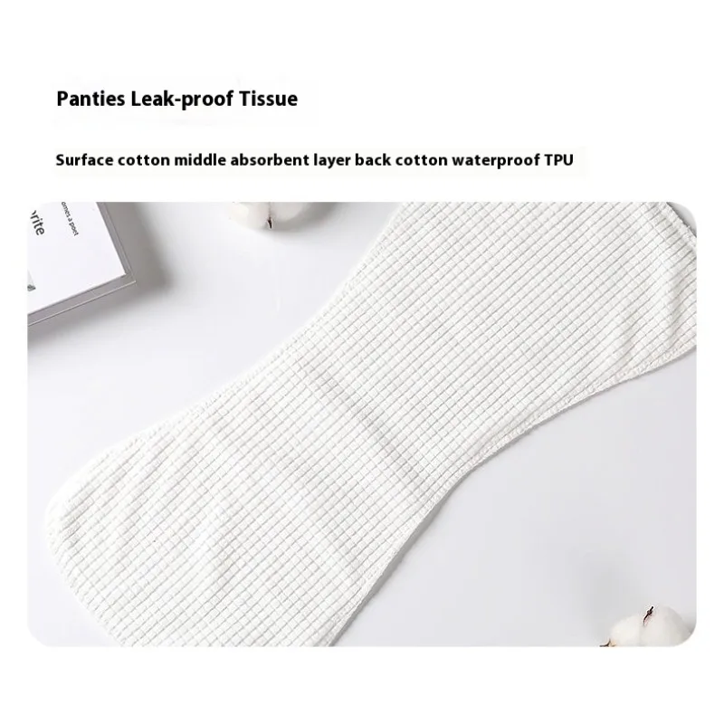 Reusable Adult Incontinence Underwear Leak-Proof Washable Waterproof Briefs for Elderly Seniors Anti-Leakage Absorbent Panties