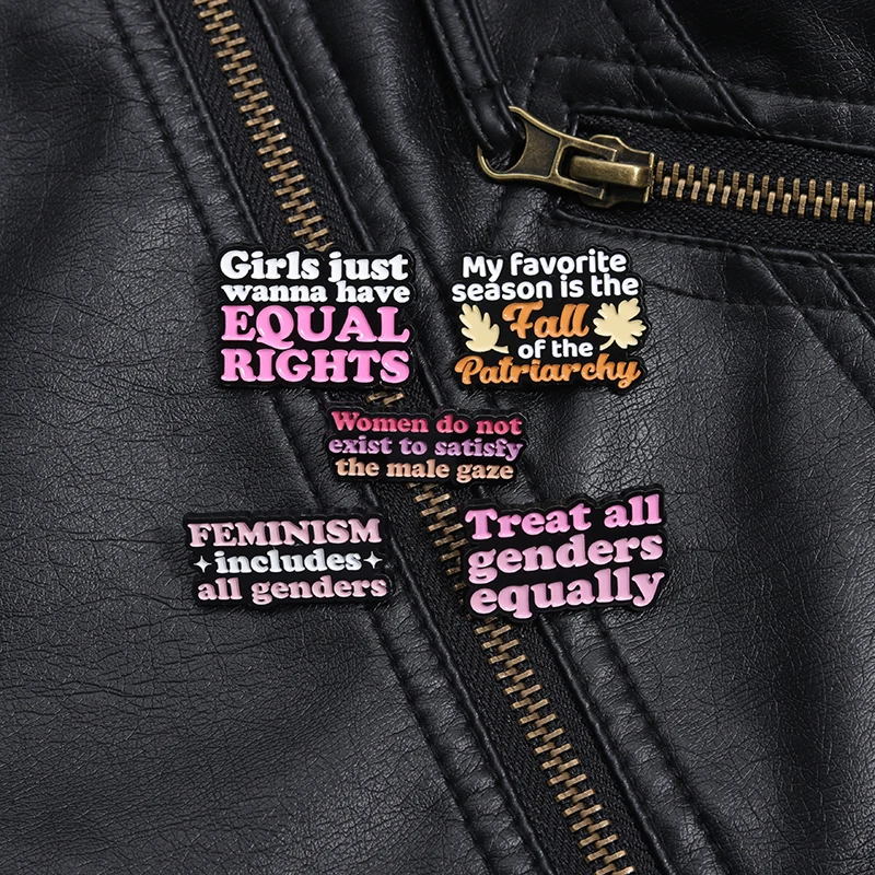 30 Arten feministische Emaille-Anstecknadeln, kreative Frauen und Mädchen, Power-Revers-Abzeichen, Broschen, Rucksack, Kleidung, Schmuck, Accessoires für Frauen – Detail 6